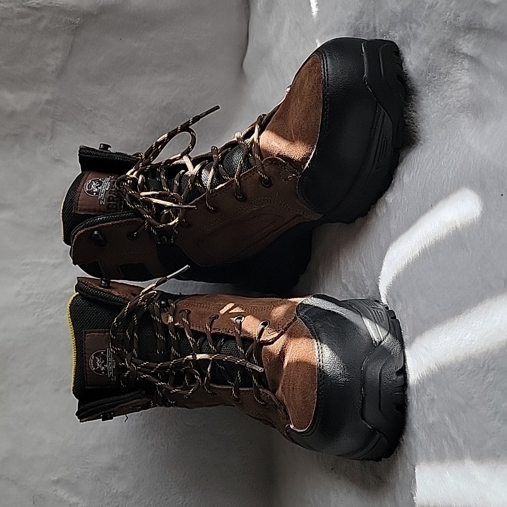 Brahma steel toe work boots